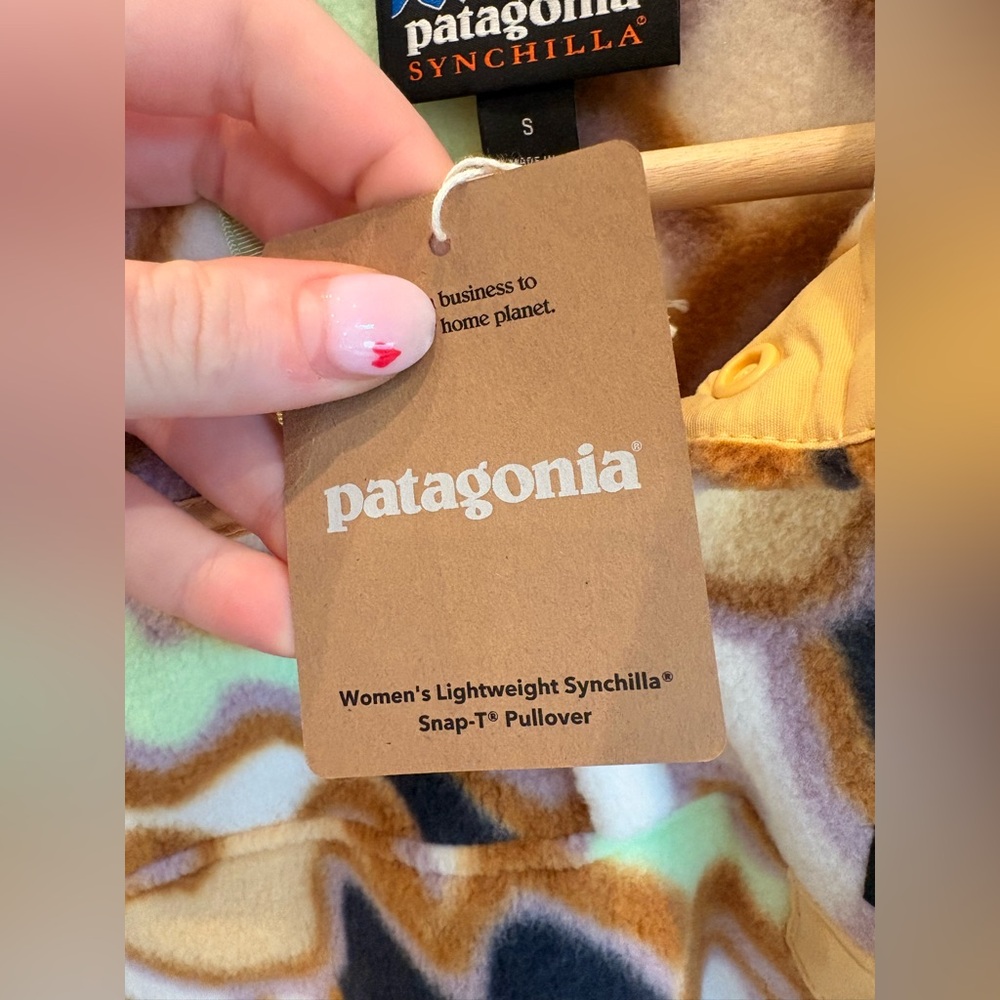 NEW Women’s Patagonia Lightweight Synchilla Snap T Pullover - Picture 5 of 8